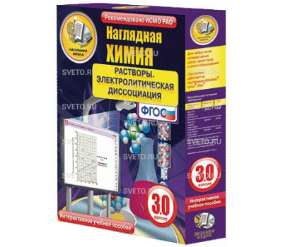 Наглядная химия. Растворы. Электролитическая диссоциация Наглядная химия. Растворы. Электролитическая диссоциация
