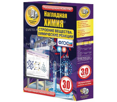 Наглядная химия. Строение вещества. Химические реакции Наглядная химия. Строение вещества. Химические реакции